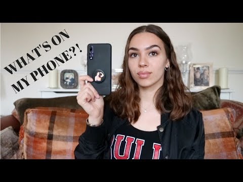 what's on my android: huawei p20 pro 🪐 set up