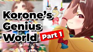 Korone Playing Around on Stream – Compilation Part 1 | Hololive Clips Eng-sub