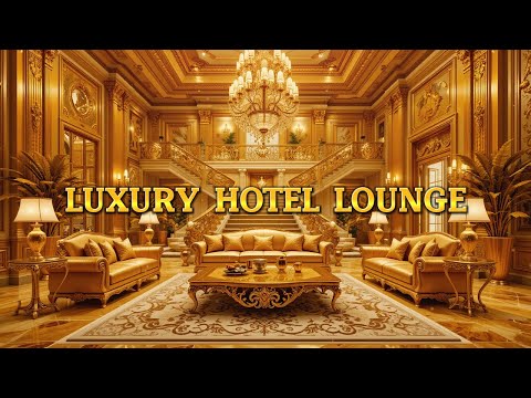 Elegant Jazz Melodies | Relaxing in a Luxury 5-Star Hotel Lobby Lounge Ambience