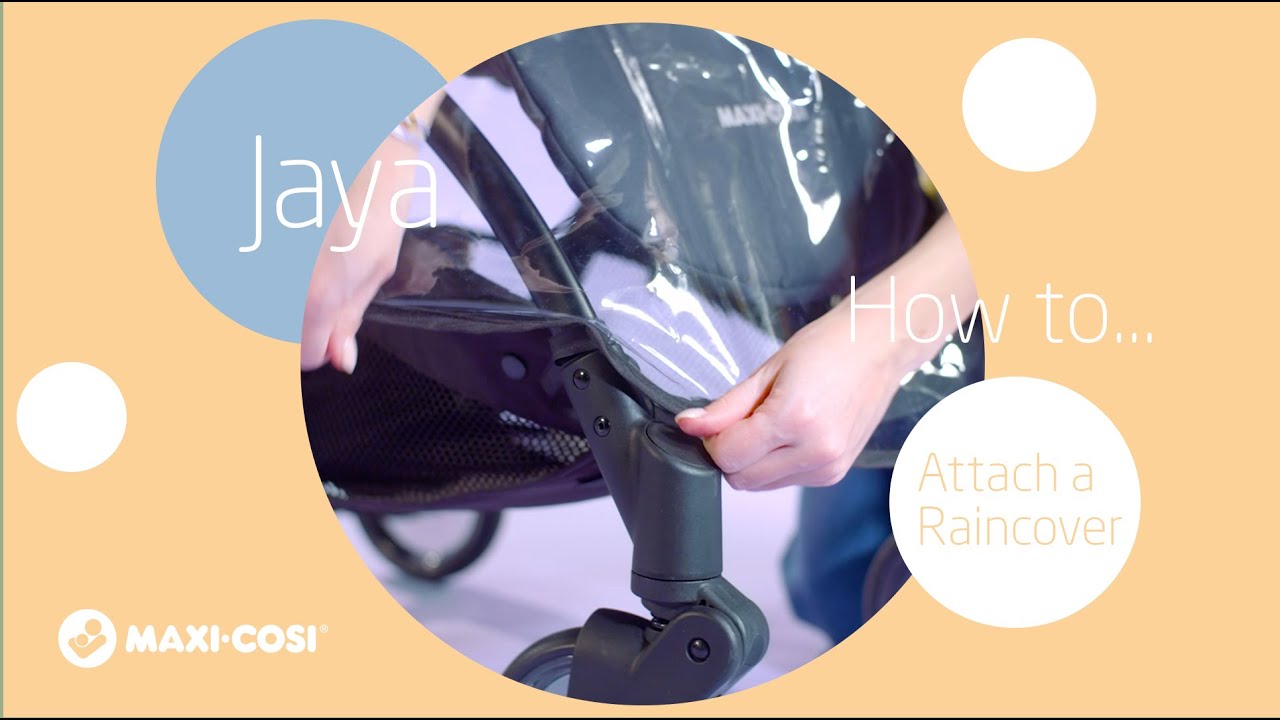 How to attach a raincover to Jaya