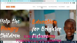Orphanage Management system