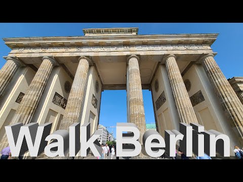 Walk Here: Berlin, Germany, Summer 2023 - Deutschland - 4k 60fps UHD