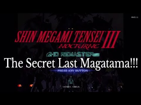 Shin Megami Tensei III Nocturne HD Remaster: Secret Hidden Magatama & Optional Bosses (SPOILERS)