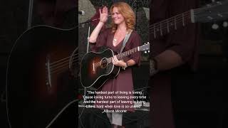 Love quotes by Allison Moorer #shorts
