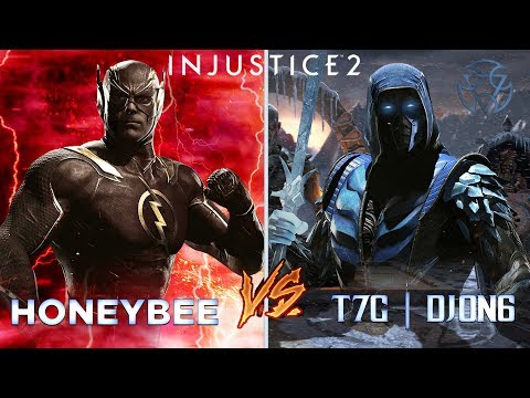 HONEYBEE VS T7G | DJON6 - Flash Vs Sub Zero - Injustice 2