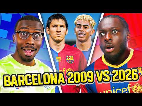 IMPOSSIBLE FOOTBALL DRAFT: FC BARCELONA 2009 vs 2025 ⚔️