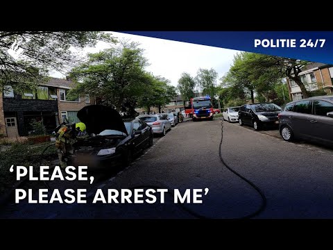 Auto in brand | POLITIE 24/7