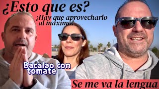 Esto que es ⚠️ + Lo aprovechamos al maximo❕ + Se me va la lengua 🚫 + Bacalao con tomate 🍅 