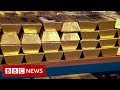 Rare Look Inside Bank Of England S Gold Vaults BBC News