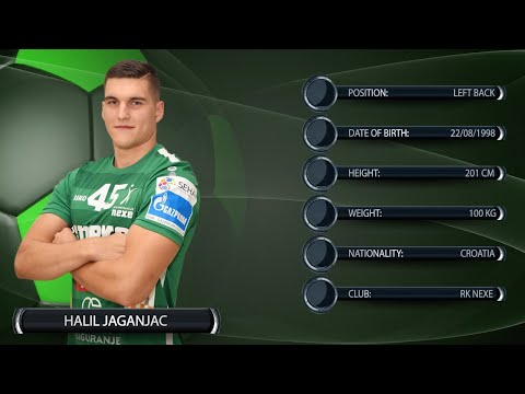 Halil Jaganjac - Left Back - Highlights match Pick Szeged-HC Nexe - Handball - Season 2020/21 - CV