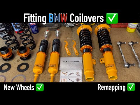 How To Fit BMW Coilovers | New Wheels | Remapping