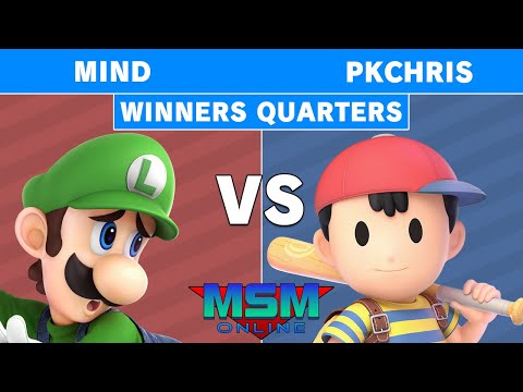 MSM Online 46 - Mind (Luigi) Vs. NVR | PKChris (Ness) - Winners Quarters