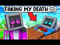 Faking my Death to PRANK my Crazy Fan Girl in Minecraft!