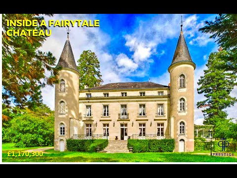 Fairytale Chateau for sale. £1.17M Renovated French Chateau with Lake & Pool | Indre-et-Loire 2026