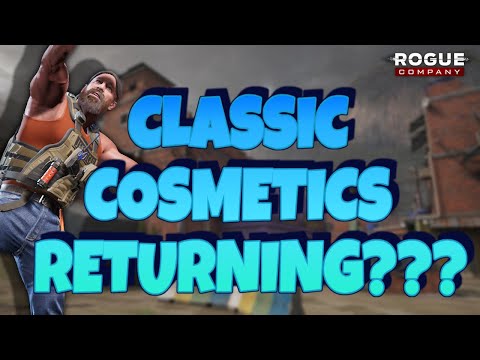CLASSIC COSMETICS RETURNING??? - MACK GAMEPLAY - ROGUE COMPANY