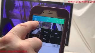 Harbor Freight Cobra 4k Video Security System - Remote Phone Client Setup - QUICK & EASY