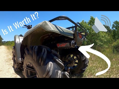 Big Gun Evo U Exhaust Update *2014 Honda Rancher 420*