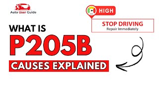 OBD Code p205b Guide to Repair
