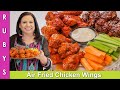Air Fried Chicken Wings & 3 Different Sauces Recipe in Urdu Hindi - RKK