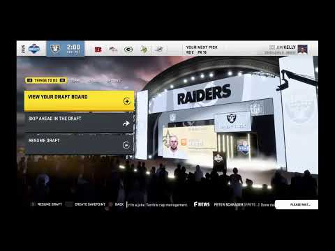 Madden 20 Franchise rebuild EP 27 NFL draft