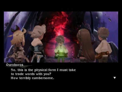 Bravely Default (3DS) - 147 - Ouroboros Battle - Mike's Let's Play