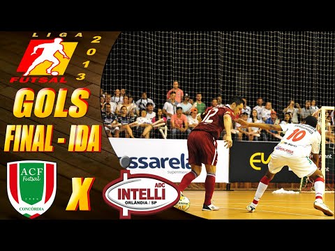 FINAL | Gols Concórdia X Intelli/Orlândia | Jogo de Ida | Liga Futsal 2013 (11/11/2013)