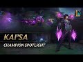 Kai’Sa Champion Spotlight | Gameplay - League of Legends