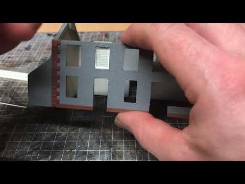 Building A OO Gauge Model Railway: Scratch Build Series - 1.5 Installing Window Frames And Doors