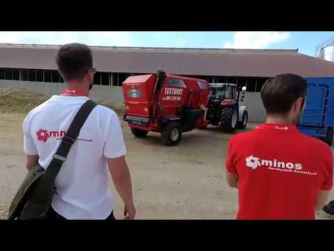 Paszowóz poziomy ślimakowy, Minos Agri, wóz paszowy