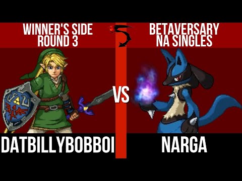 Betaversary NA Winner's: datbillybobboi (Link) vs. Narga (Lucario) - SSF2 Tournament