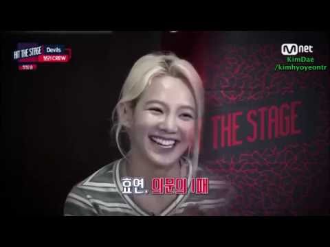 HIT THE STAGE Sistar Bora Hyoyeon ve kendisinin yaşları hakkında konuşuyor Türkçe Altyazılı