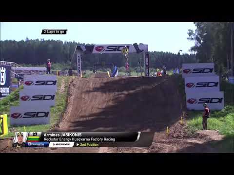Nice Save From MXGP Arminas Jasikonis in Race #1 Kegums 2020