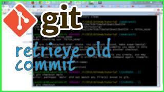 pull a specific commit of git