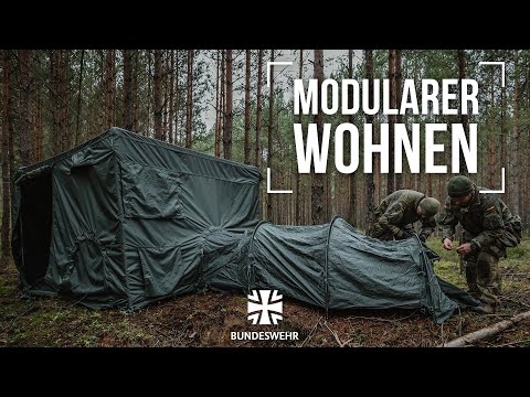 Leben im Felde – Neue Zelte für die Truppe I Bundeswehr