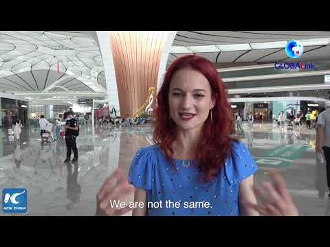 GLOBALink | Flash mob staged at airport with call for improved barrier-free facilities