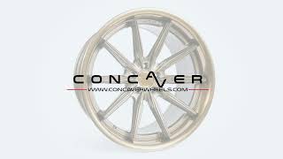 CONCAVER CVR8 hliníkové disky 8,5x19 (rozteč a ET na zakázku) Glossy Bronze