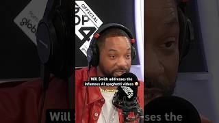 Will Smith addresses the AI spaghetti saga #willsmith #bigtop40