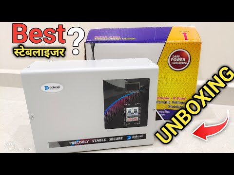 Daikcell (Copper) 5 KVA Mainline Stabilizer 90V-300V | Unboxing | Best Mainline Voltage Stabilizer