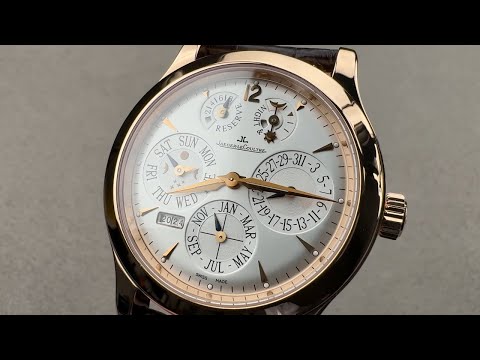 Jaeger-LeCoultre Master Eight Days Perpetual (Q161242A) JLC Watch Review