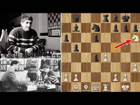 Bobby Fischer's First Victory against a Soviet Grandmaster (16 years old)