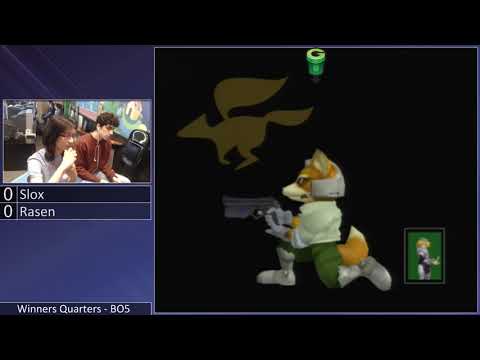 Mass Madness 27 - Slox (Fox) vs. Rasen (Sheik) - Melee WQF