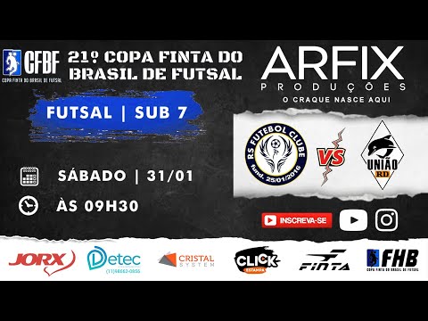 RS SÃO CAETANO x UNIÃO RD - FUTSAL | SUB 7