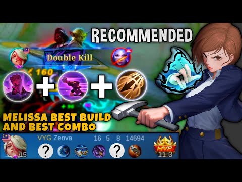 Melissa Skill Combo Gameplay - Melissa Gameplay Best Build And Combo