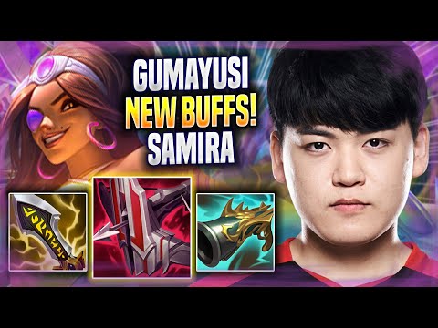 GUMAYUSI IS READY FOR SAMIRA WITH NEW BUFFS! - T1 Gumayusi Plays Samira ADC vs Xayah! | Season 2022