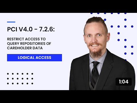 PCI v4.0 - 7.2.6: Restrict Access to Query Repositories of Cardholder Data