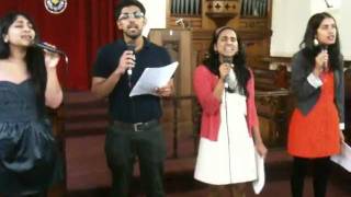 The stand, God He reigns, All I need is you hillsong medley