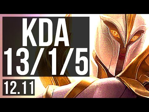 KAYLE vs WARWICK (TOP) | 13/1/5, 6 solo kills, Legendary, 600+ games | NA Diamond | 12.11