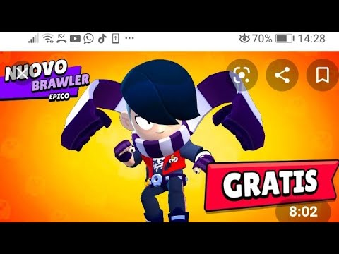 Prendiamo il nuovo brawler epico gratis " Edgar", e lo proviamo!?!! 🤩