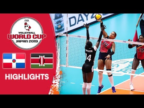 DOMINICAN REPUBLIC vs. KENYA - Highlights | Women's Volleyball World Cup 2019