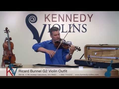 Ricard Bunnel G2 Violin Outfit by Kennedy Violins
